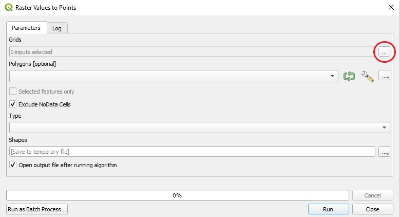 QGIS_RasterToPoint