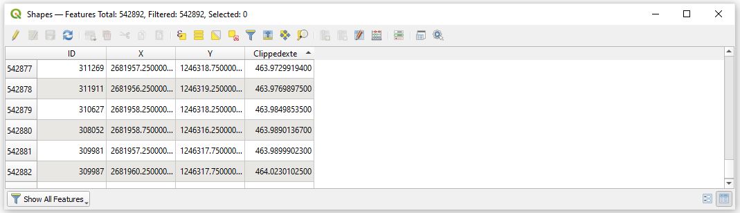 QGIS_RasterToPoint